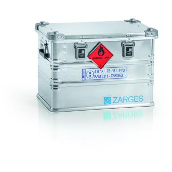Zarges dangerous goods approval